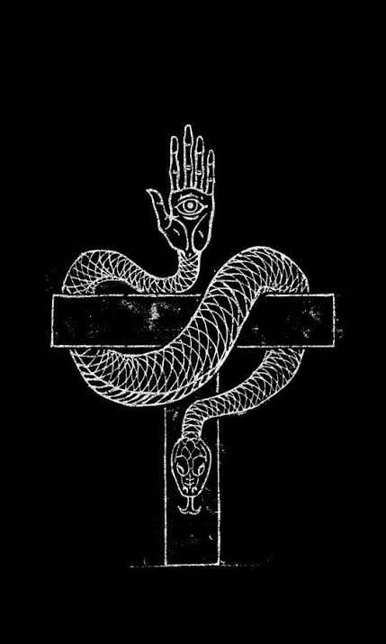Symbolic artwork used by The High Satanic Church for left-hand-path material